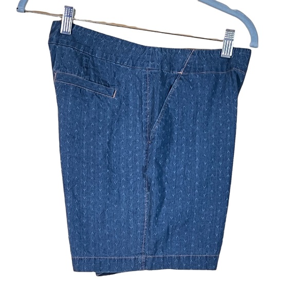 Denim Tommy Bahama Womens Lightweight Chambray Cotton Shorts Size 4 - Picture 4 of 11